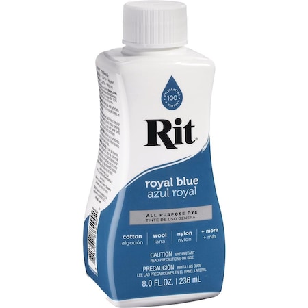 Rit Royal Blue 8 oz Liquid Dye 88290